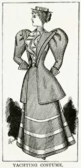 Images Dated 22nd December 2017: Yachting costume 1897