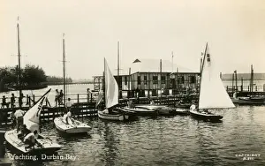 Yachting Prints: Yachting, Durban, Natal Province, South Africa