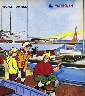 Occupations Prints: The Yachtsman
