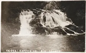 Yalova, Turkey - A Hot Spring Waterfall