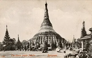 Rangoon Prints: Yangon, Myanmar - Shwei Dagon Pagoda