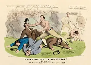 Heenan Prints: Yankee Doodle on His Muscle