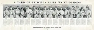 A yard of Priscilla shirt waist designs