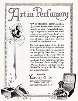 Established Collection: Yardley & Co Advertisement
