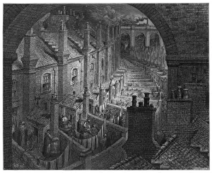 Back Yards / Slum / 1870