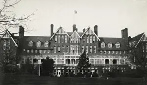 Yarrow Military Hospital, rear view