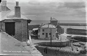 Cloudy Prints: The Yatch House, Mevagissey