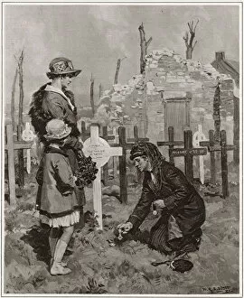Widow Gallery: If ye break faith with us who die, we shall not sleep, though poppies grow in Flanders