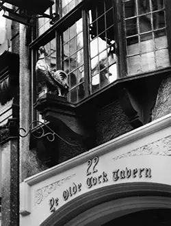 Olde Prints: Ye Olde Cock Tavern
