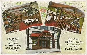 Olde Collection: Ye Olde Dutch Tavern, John Street, New York City, USA