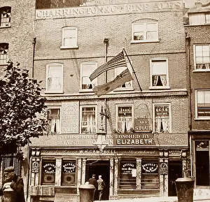 Ye Olde Tiger Tavern Tower Hill London Victorian period
