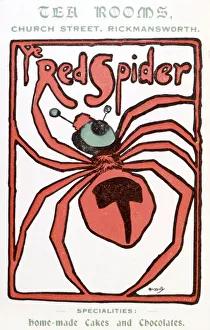Images Dated 30th December 2020: Ye Red Spider Tea Rooms, Church Street, Rickmansworth. Date: 1916