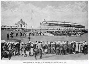 Images Dated 21st July 2021: In the year 1859 after the suppression of Sepoy Mutiny, Queen Victoria as stated in