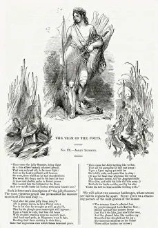 Images Dated 4th December 2019: The Year of the Poets -- Jolly Summer
