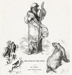Images Dated 24th December 2019: The Year of the Poets -- Let Winter Come