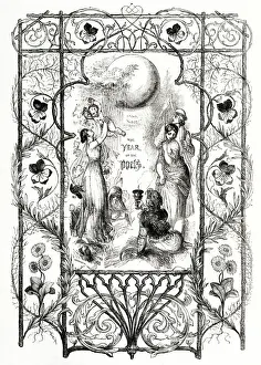 Poets Prints: The Year of the Poets -- four seasons