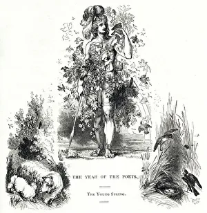 Images Dated 27th June 2019: The Year of the Poets -- The Young Spring