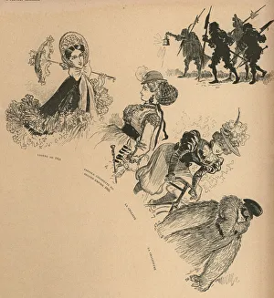 Onwards Prints: One Hundred Years of Eternal Feminine, late 1800s