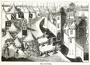 Moat Gallery: Hundred Years War, siege of town