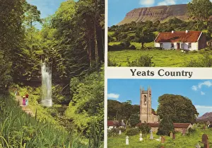 Multi View Prints: Yeats Country, Multi-View (waterfall), Republic of Ireland