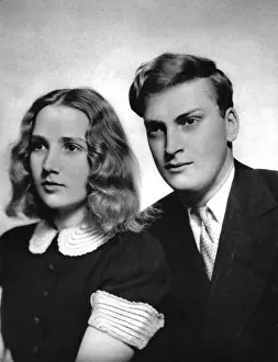 Pianist Prints: Yehudi and Hephzibah Menuhin