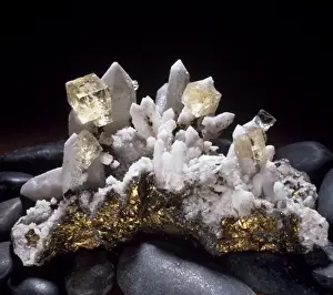 Tectosilicate Prints: Yellow fluorite