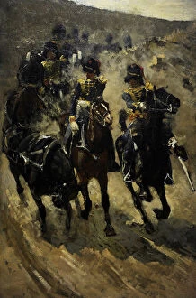 Images Dated 12th September 2013: The Yellow Riders, 1885-1886, by George Hendrik Breitner (18