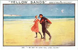 Buchel Prints: Yellow Sands by Eden and Adelaide Philpott