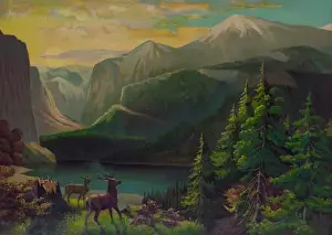Yellow Stone Prints: In the Yellowstone Valley
