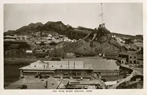 Yemeni Prints: Yemen - Aden - The Flag Staff Station