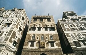Adobe Gallery: YEMEN. SANA A. Sana. Yemeni adobe architecture
