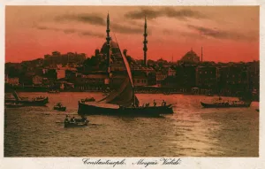 Yeni Prints: Yeni Cami Mosque (New Mosque) - Istanbul, Turkey