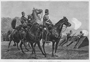 Images Dated 22nd February 2011: Yeoman cavalry competition for the Loyd Lindsay Cup