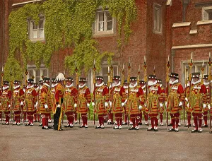 Yeoman Prints: Yeoman Warders at St James's Palace, London