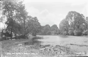 Riverbank Prints: The Yfon at Builth Wells