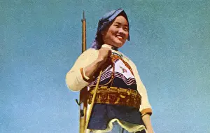 Yi woman of China