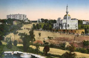 Hamid Prints: The Yildiz Palace and Hamidiye Camii / Abdul Hamid Mosque