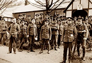 Ymca Prints: YMCA Alec's Hut, Aldershot during WW1