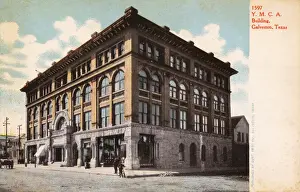 Galveston Prints: YMCA Building, Galveston, Texas, USA