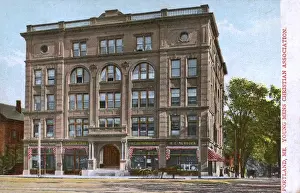 Murdock Prints: YMCA building, Portland, Maine, USA