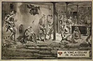 A YMCA cellar in Flanders