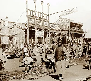 A YMCA in China, early 1900s