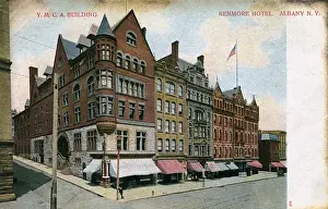 YMCA and Kenmore Hotel, Albany, New York State, USA