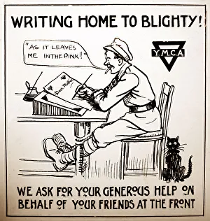 Ymca Prints: YMCA poster during WW1
