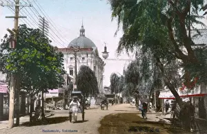 Kanagawa Prints: Yokohama, Kanagawa Prefecture, Japan - Bashamichi