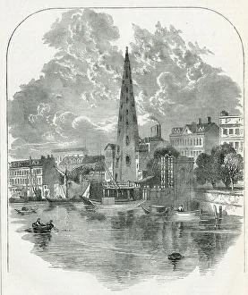 Images Dated 12th September 2019: York Building Company water tower, The Strand, London