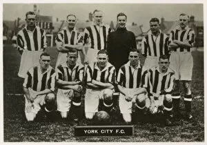 Teams Gallery: York City FC football team 1936
