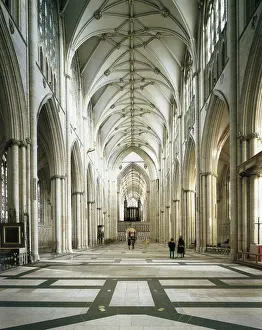 Englishwomen Prints: York Minster. 1230-1338. UNITED KINGDOM. York