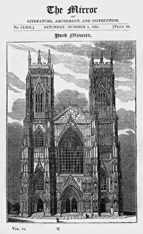York Minster, 1825