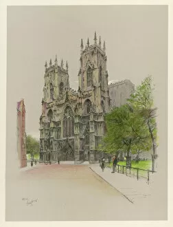 Towers Collection: York Minster 1924